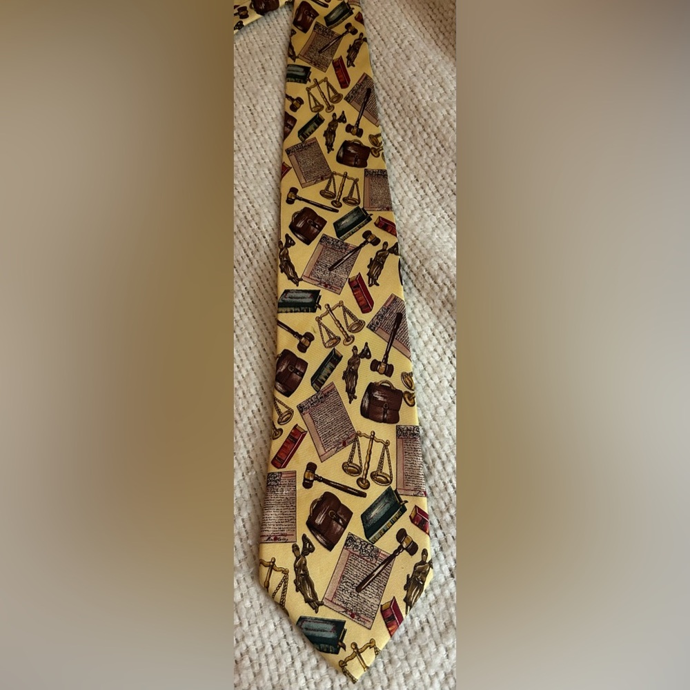 Men’s occupation tie. Legal. EUC.